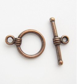 Small Round Toggle Clasp